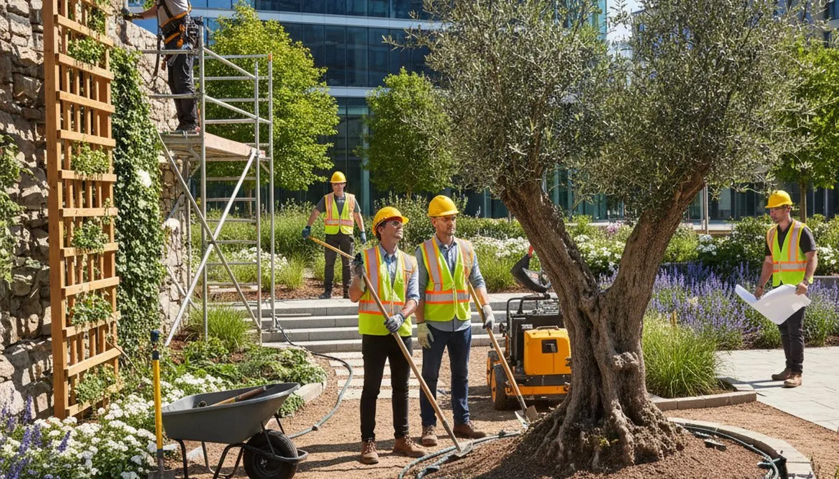 Memphis, TN arborist planning landscape design for tree care and removal services