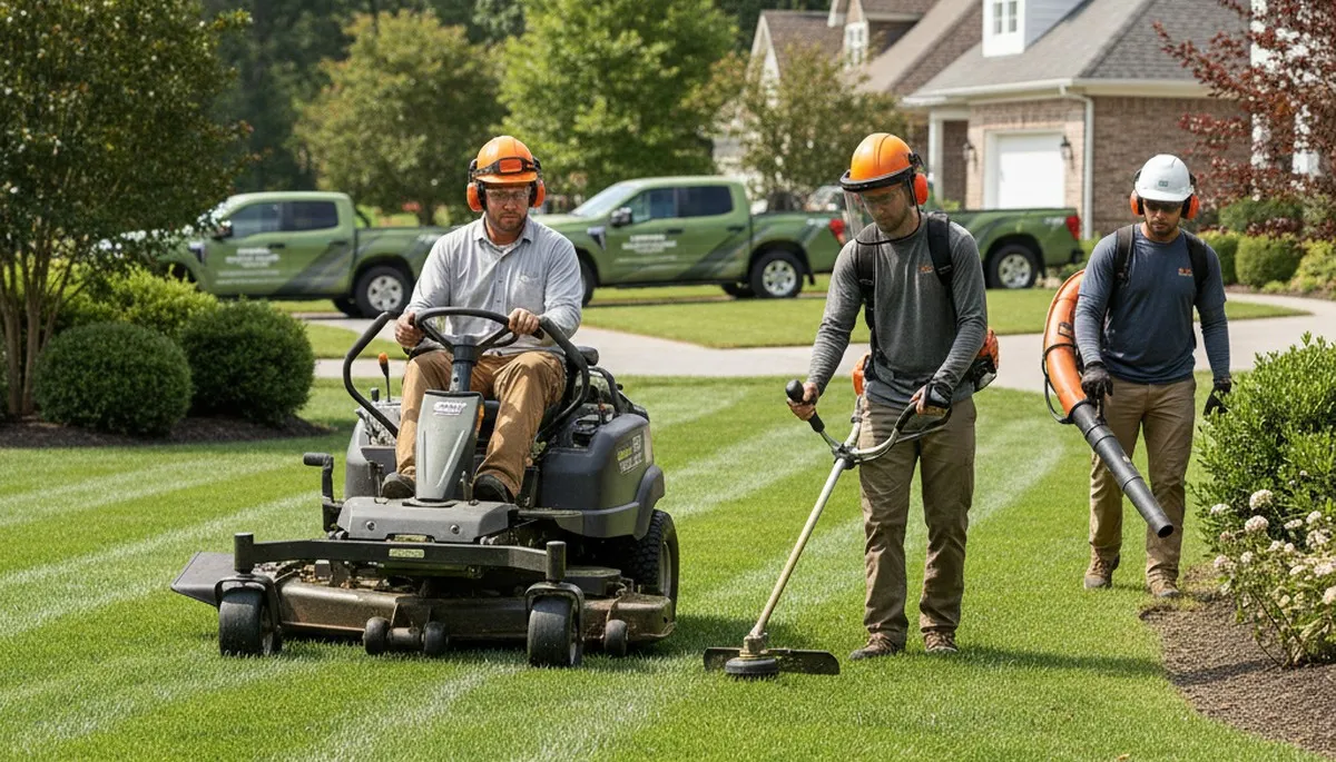 Memphis, TN tree service crew providing professional tree care for healthy yards and safe properties