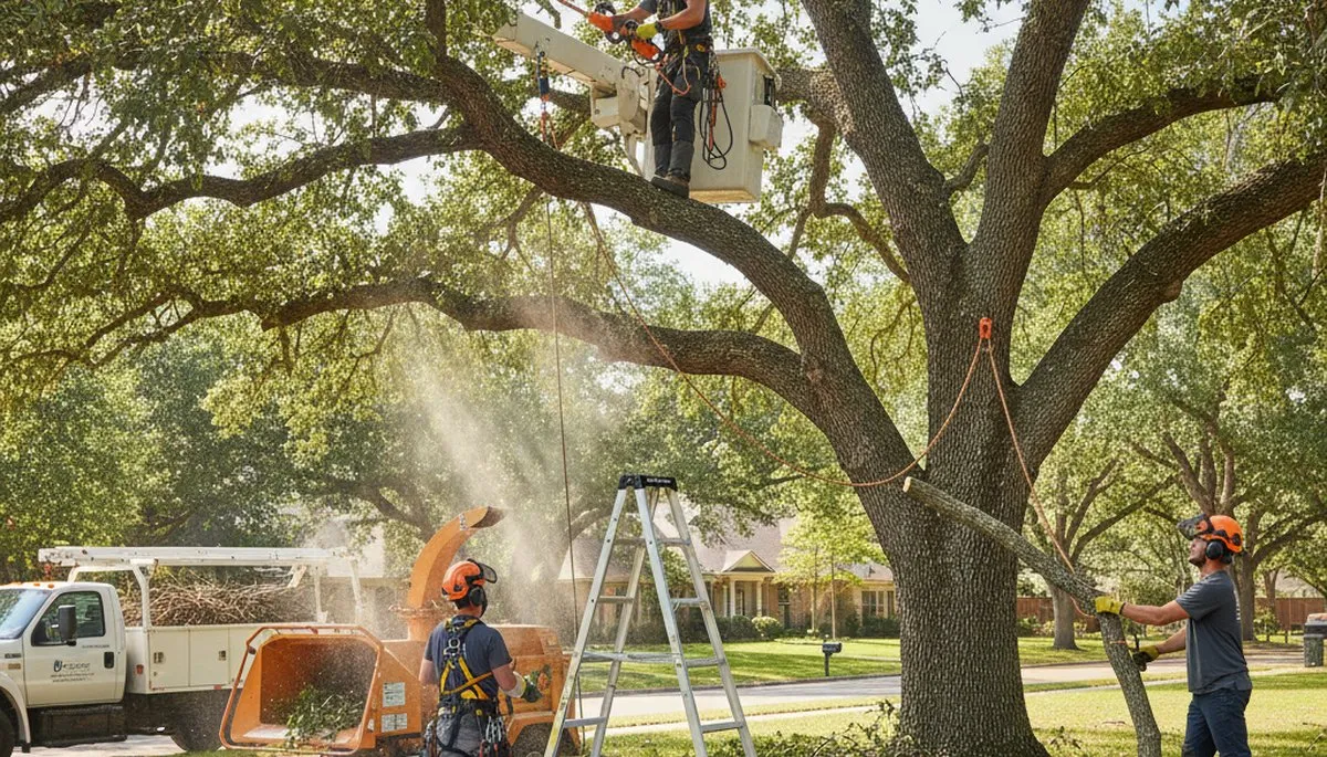 Memphis, TN arborist pruning trees for safer, healthier landscapes