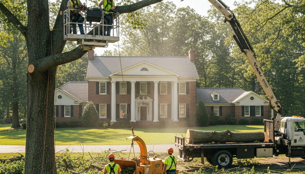 Tree removal crew in Memphis, TN providing professional tree service for homeowners and businesses