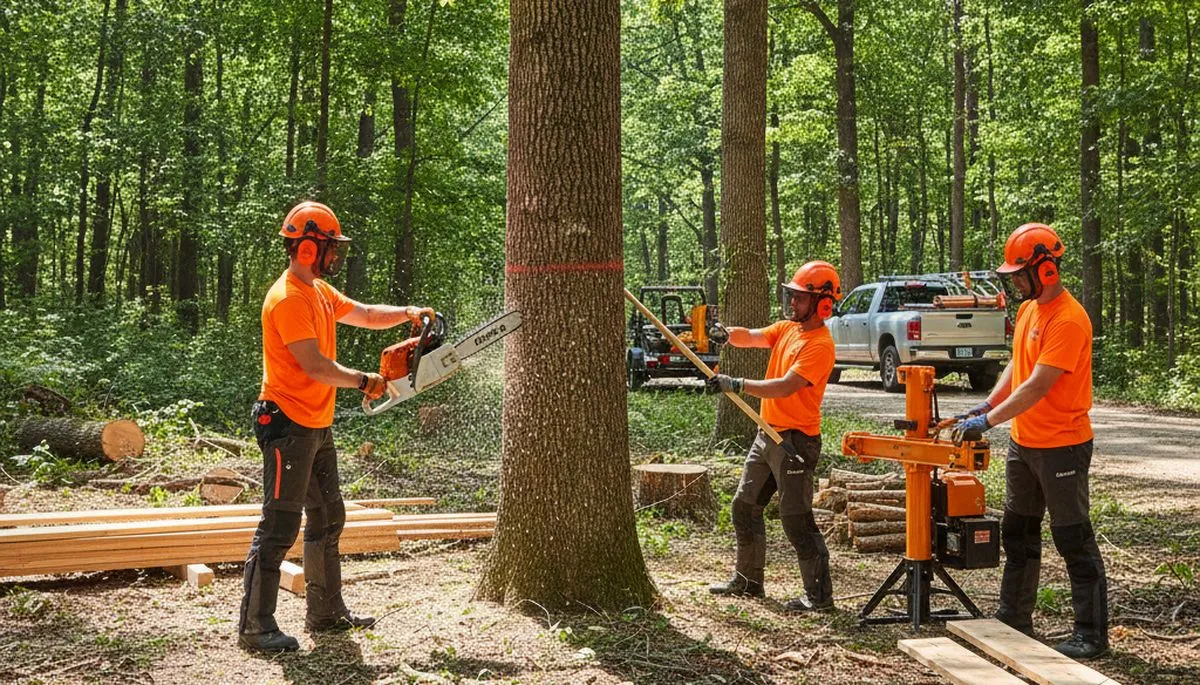 Woodlot management service in Memphis, TN improving tree health and reducing hazards on wooded acreage